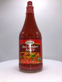 GRACE HOT PEPPER SAUCE 12 OZ