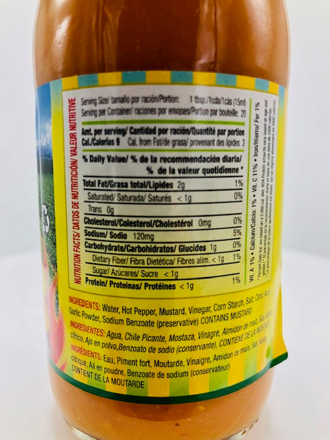 CHIEF HOT SAUCE CHUNKY YELLOW 10 OZ