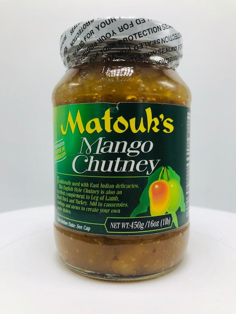 MATOUK'S MANGO CHUTNEY 16 OZ