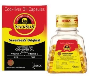 SEVEN SEAS COD LIVER OIL  #500 CAPSULES