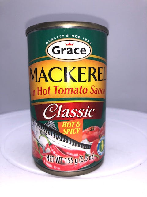 GRACE MACKEREL IN HOT TOMATO SAUCE 155 G