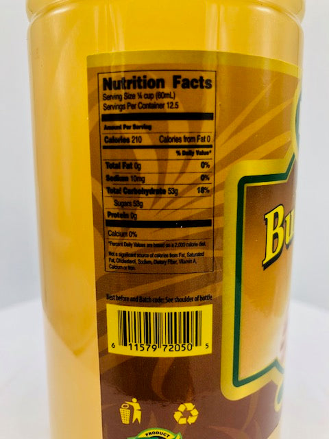 PURE GINGER BULK SYRUP 750 ML