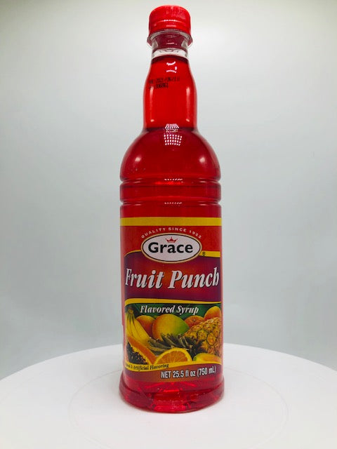 GRACE FRUIT PUNCH SYRUP 750 ML