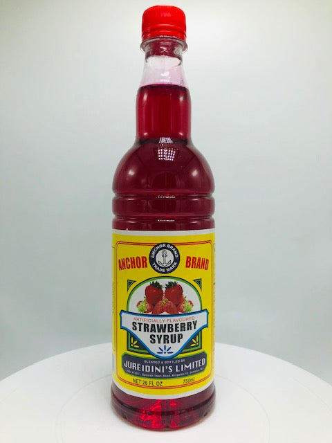 ANCHOR BRAND STRAWBERRY SYRUP 750 ML