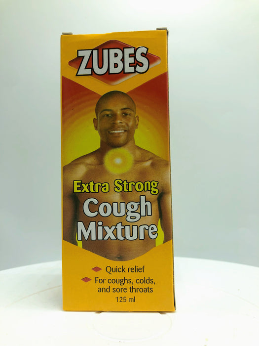 ZUBES COUGH MIXTURE EXTRA STRONG 125 ML